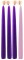 10" Advent Taper Candles
